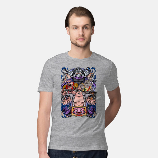 Nostalgic Villains-mens premium tee-Conjura Geek