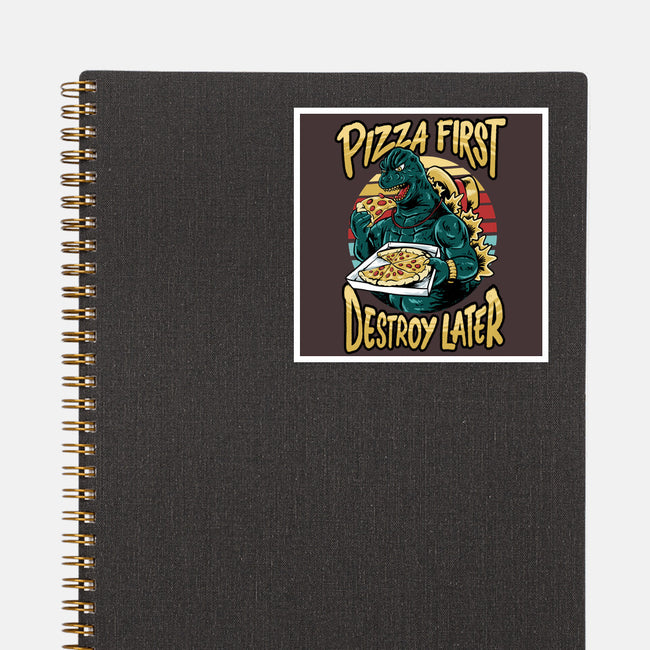 Pizzazilla-none glossy sticker-spoilerinc