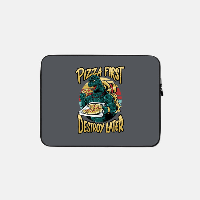 Pizzazilla-none zippered laptop sleeve-spoilerinc
