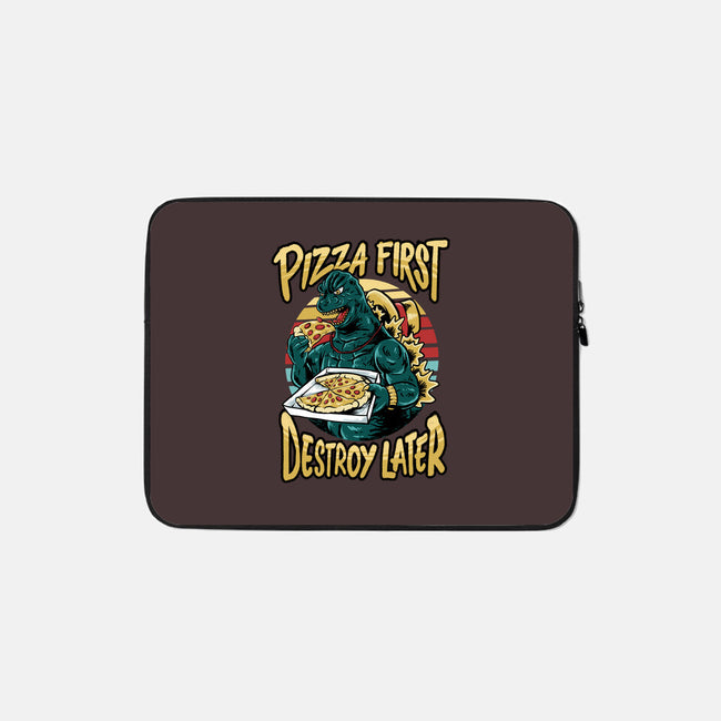 Pizzazilla-none zippered laptop sleeve-spoilerinc