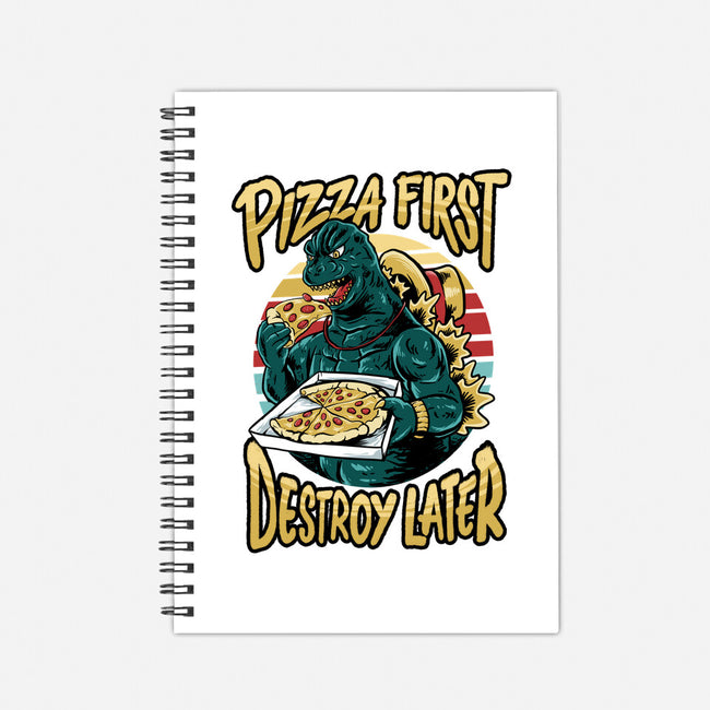 Pizzazilla-none dot grid notebook-spoilerinc
