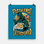 Pizzazilla-none matte poster-spoilerinc