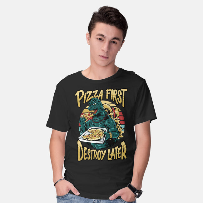 Pizzazilla-mens basic tee-spoilerinc