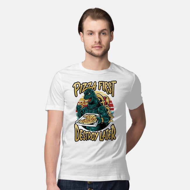 Pizzazilla-mens premium tee-spoilerinc