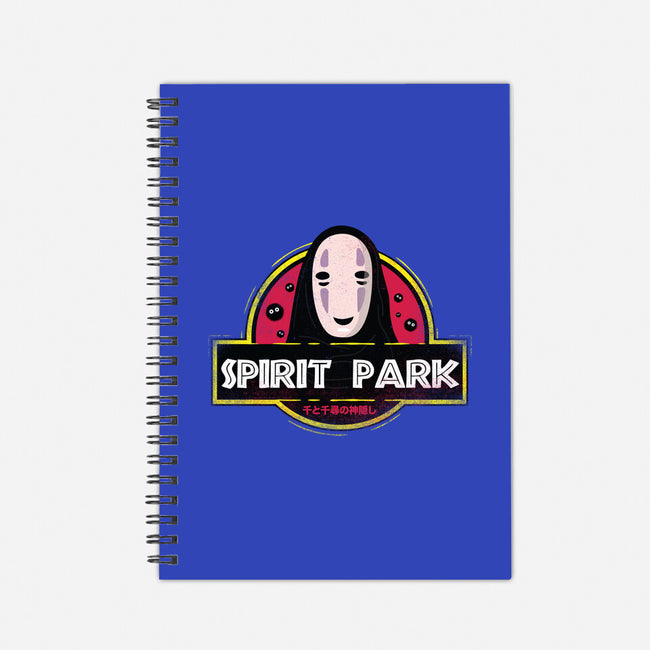 Spirit Park-none dot grid notebook-rocketman_art