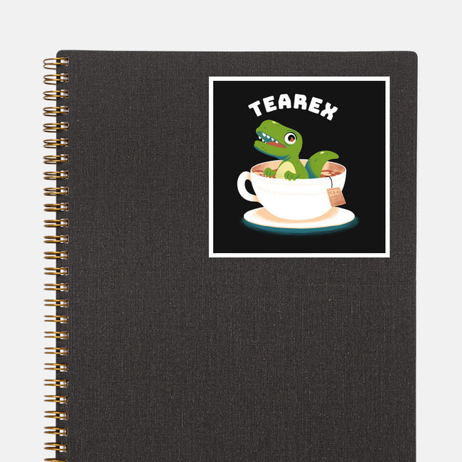 Tearex-none glossy sticker-FunkVampire