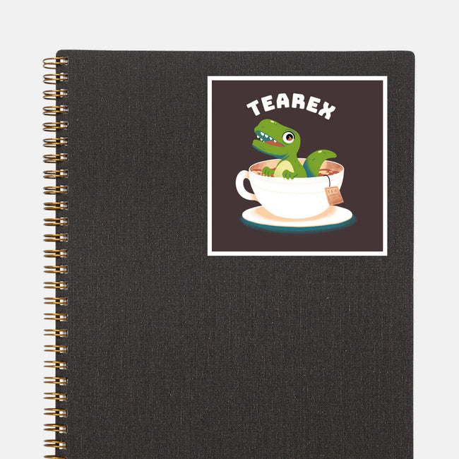 Tearex-none glossy sticker-FunkVampire