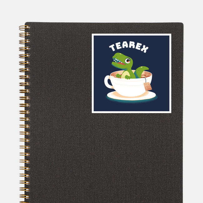 Tearex-none glossy sticker-FunkVampire