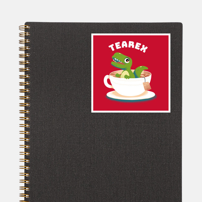 Tearex-none glossy sticker-FunkVampire