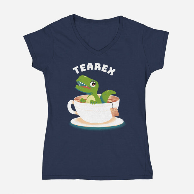 Tearex-womens v-neck tee-FunkVampire