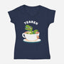 Tearex-womens v-neck tee-FunkVampire