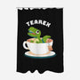 Tearex-none polyester shower curtain-FunkVampire