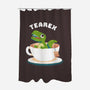 Tearex-none polyester shower curtain-FunkVampire