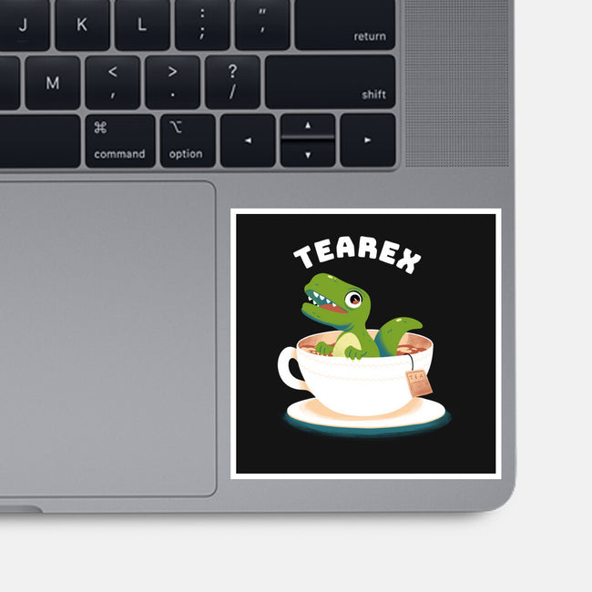 Tearex-none glossy sticker-FunkVampire