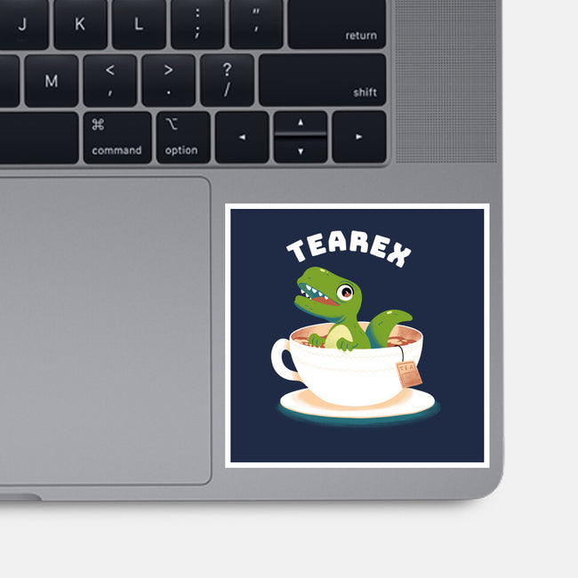 Tearex-none glossy sticker-FunkVampire