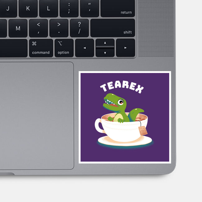 Tearex-none glossy sticker-FunkVampire