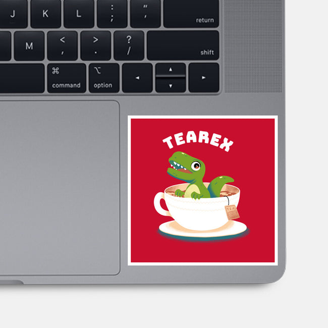 Tearex-none glossy sticker-FunkVampire