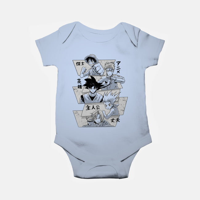 The Classic Boys-baby basic onesie-Arigatees