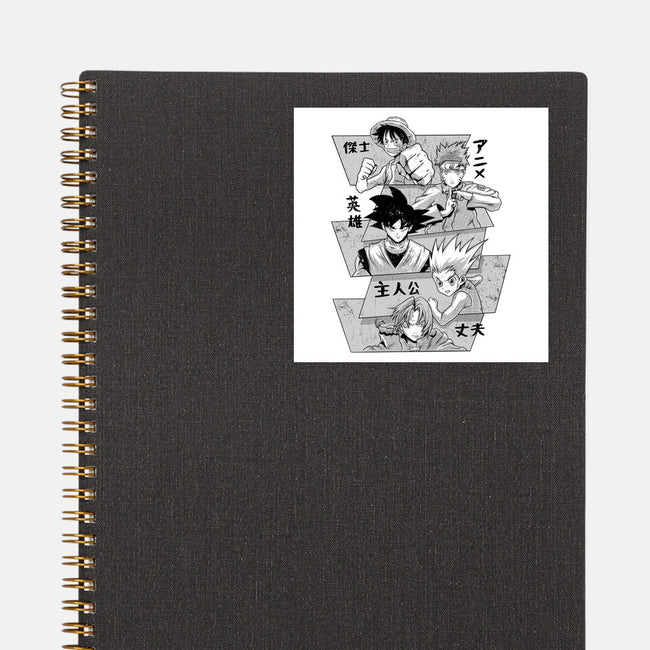 The Classic Boys-none glossy sticker-Arigatees