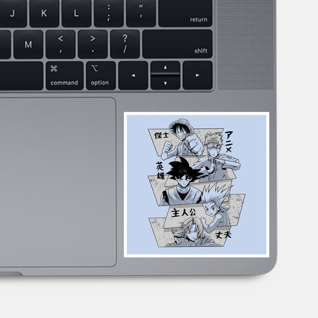 The Classic Boys-none glossy sticker-Arigatees