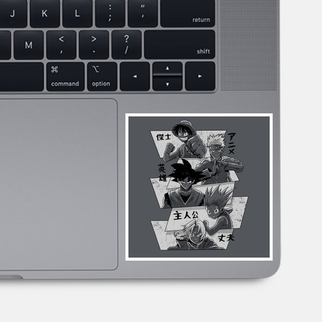 The Classic Boys-none glossy sticker-Arigatees