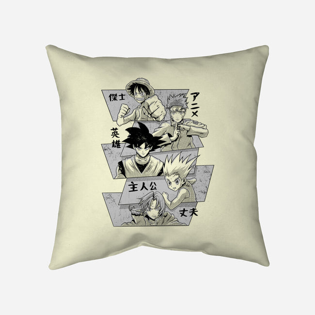 The Classic Boys-none removable cover w insert throw pillow-Arigatees