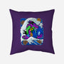 The Great Wave Of Mecha 01-none removable cover w insert throw pillow-Bellades