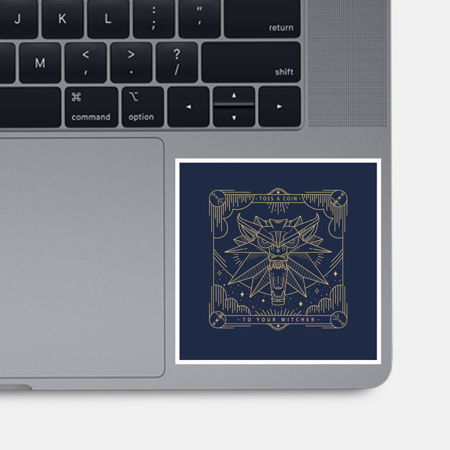 To Your Witcher-none glossy sticker-Loreley Panacoton
