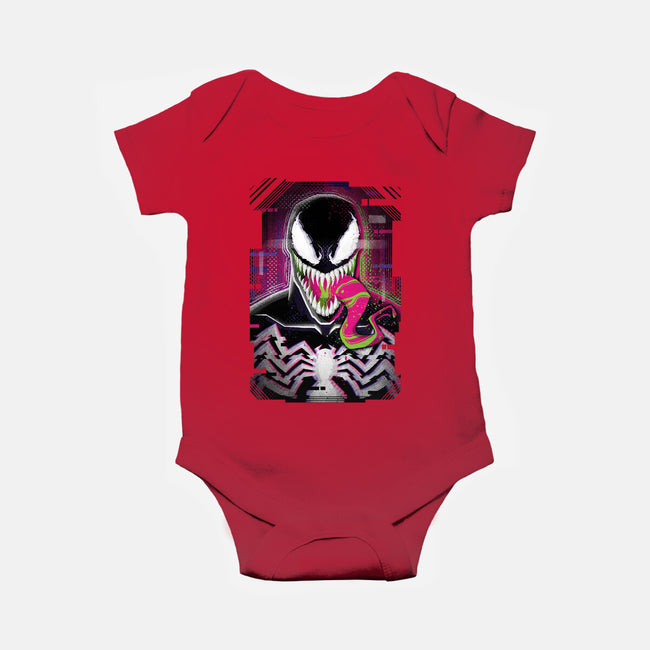 Venom Glitch-baby basic onesie-danielmorris1993