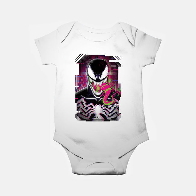 Venom Glitch-baby basic onesie-danielmorris1993