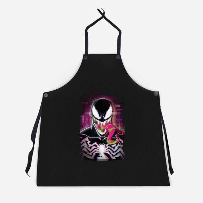 Venom Glitch-unisex kitchen apron-danielmorris1993