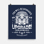Upgrade-none matte poster-Logozaste