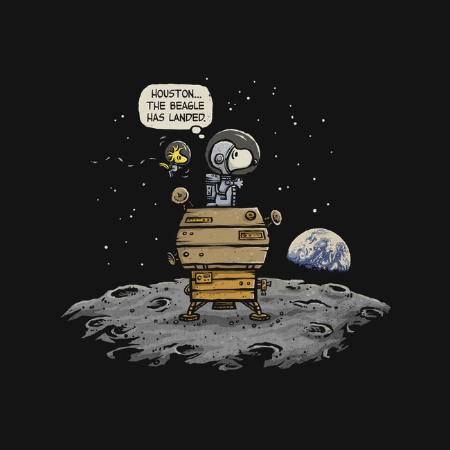 The Beagle Has Landed-none matte poster-kg07