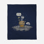 The Beagle Has Landed-none fleece blanket-kg07