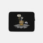 The Beagle Has Landed-none zippered laptop sleeve-kg07