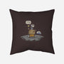 The Beagle Has Landed-none removable cover throw pillow-kg07