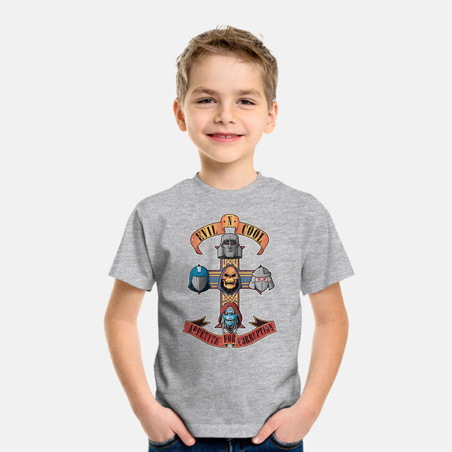 Appetite For Corruption-youth basic tee-Skullpy