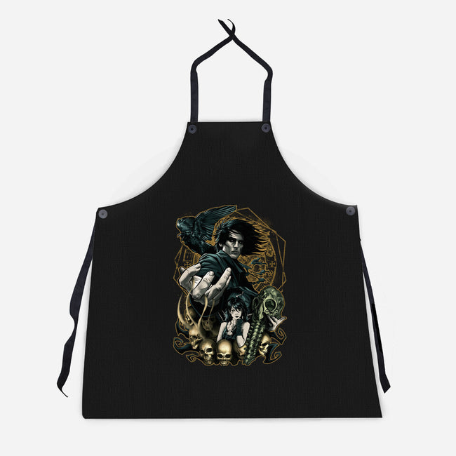 Lord Of Dreams-unisex kitchen apron-Conjura Geek