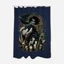 Lord Of Dreams-none polyester shower curtain-Conjura Geek