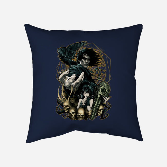 Lord Of Dreams-none removable cover w insert throw pillow-Conjura Geek