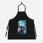 Blue Eyes-unisex kitchen apron-Kabuto Studio