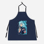 Blue Eyes-unisex kitchen apron-Kabuto Studio