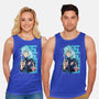 Blue Eyes-unisex basic tank-Kabuto Studio