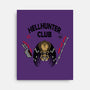 Hellhunter Club-none stretched canvas-Melonseta