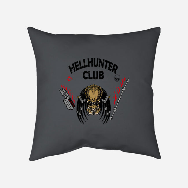 Hellhunter Club-none removable cover w insert throw pillow-Melonseta