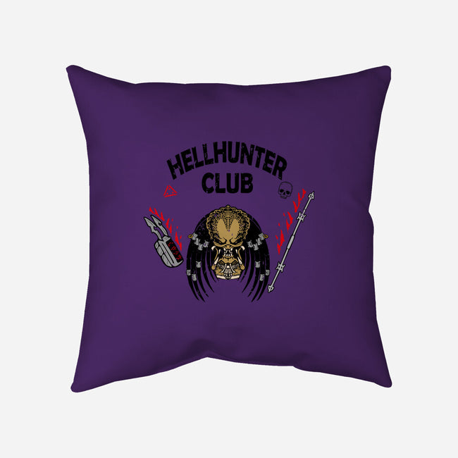 Hellhunter Club-none removable cover w insert throw pillow-Melonseta