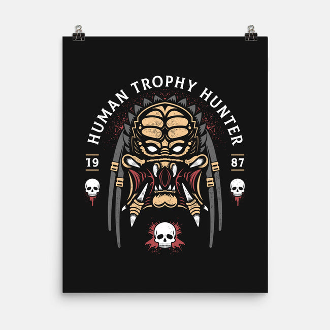 Human Trophy Hunter-none matte poster-Logozaste