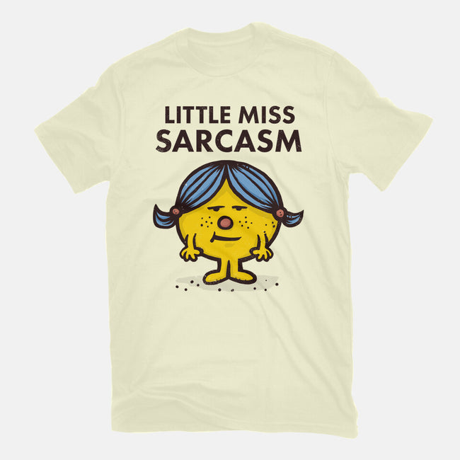 Little Miss Sarcasm-mens basic tee-kg07