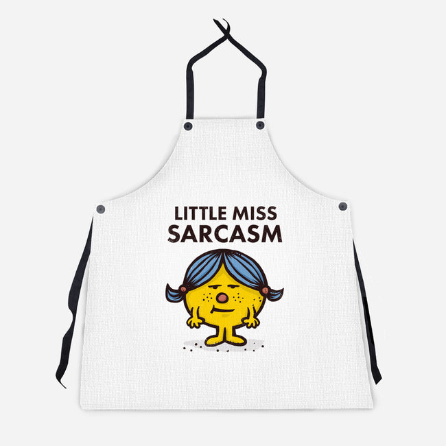 Little Miss Sarcasm-unisex kitchen apron-kg07