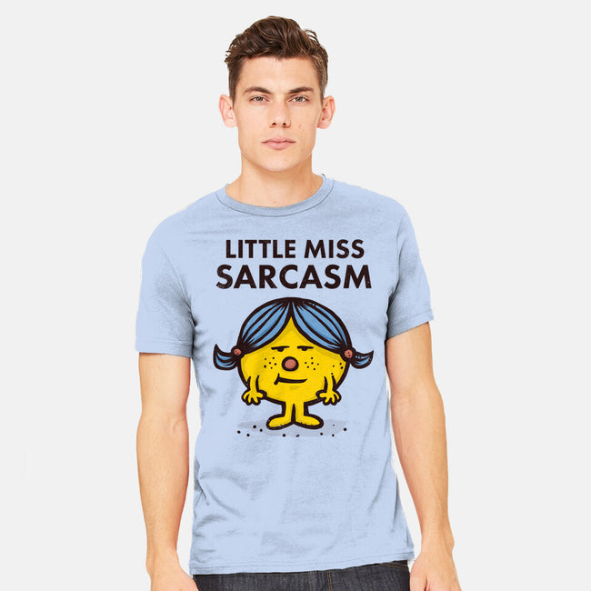Little Miss Sarcasm-mens heavyweight tee-kg07
